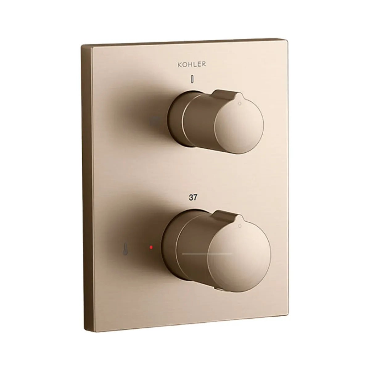 Kohler 2 way thermostatic diverter autosense 24431IN-9FP-BV 24431IN-9FP-BV Brushed Bronze - image 1