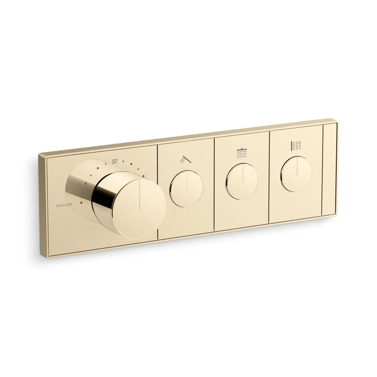 Kohler 3 way thermostatic diverter anthem 26347IN-9-AF 26347IN-9-AF French Gold - image 1