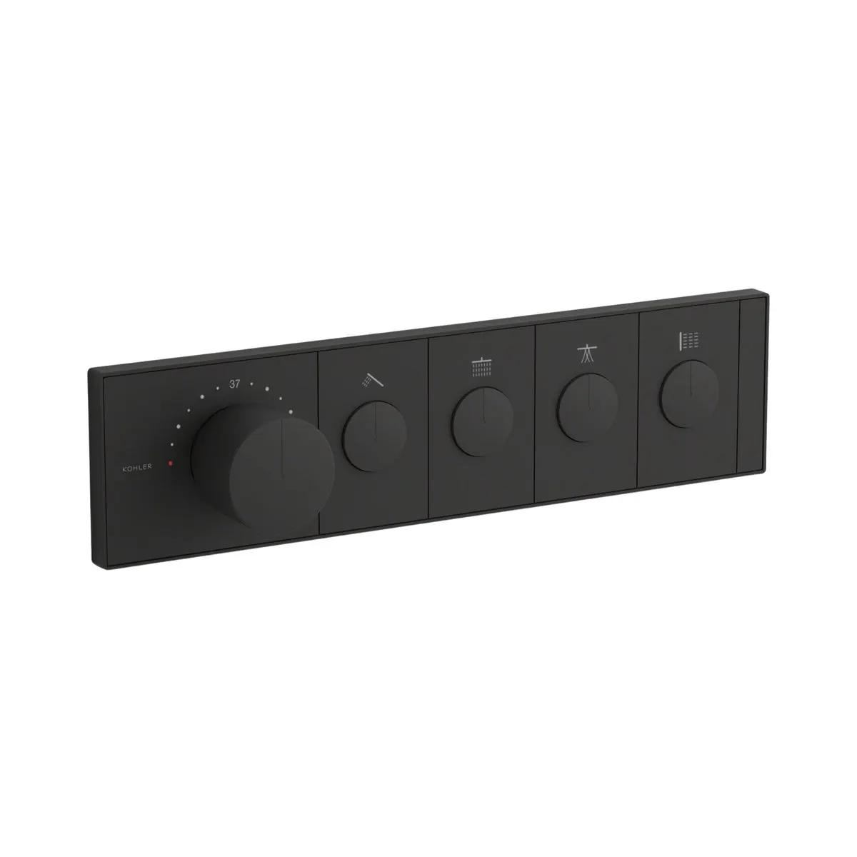 Kohler 4 way thermostatic diverter anthem 26348IN-9-BL 26348IN-9-BL Black Matt - image 1