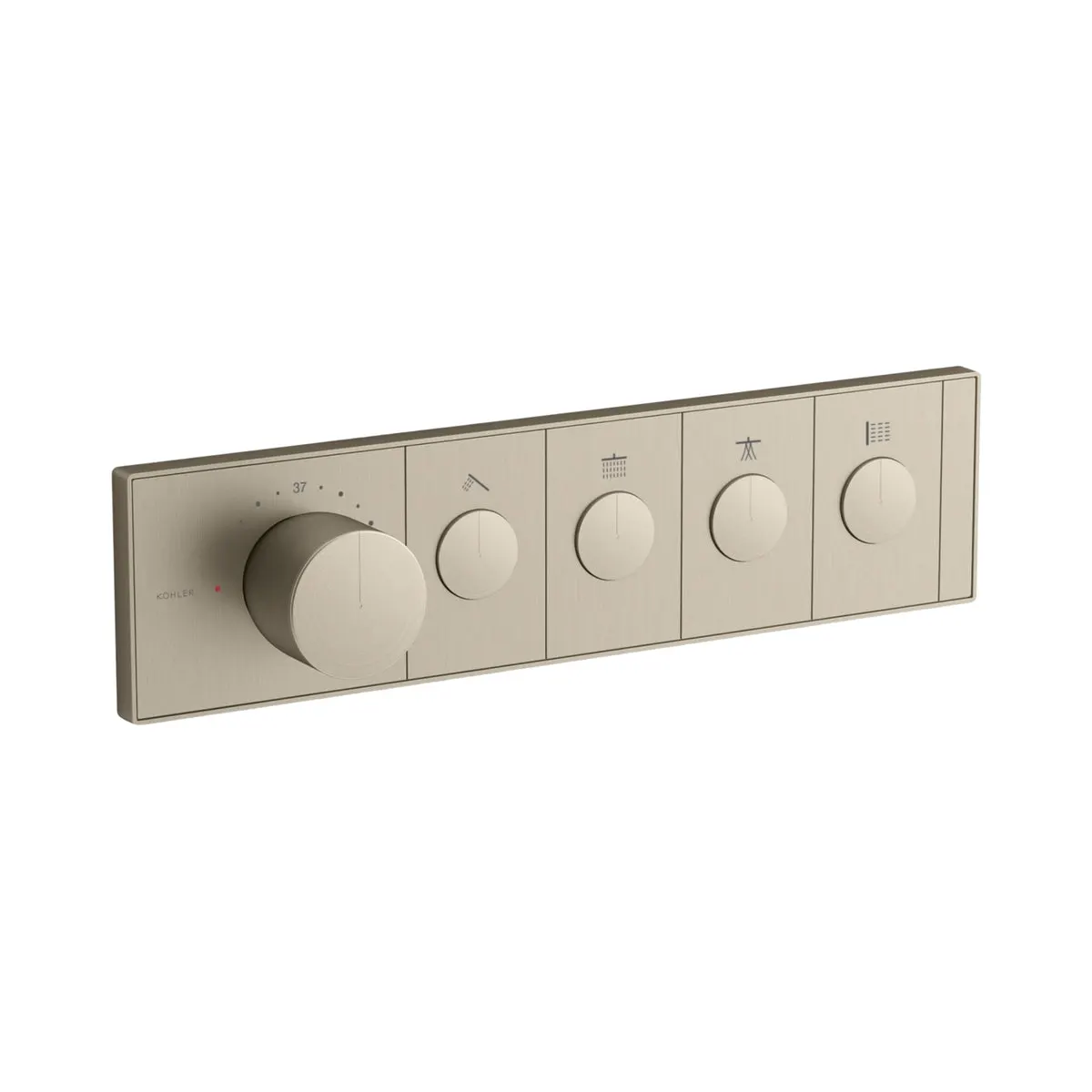 Kohler 4 way thermostatic diverter anthem 26348IN-9-BV 26348IN-9-BV Brushed Bronze - image 1