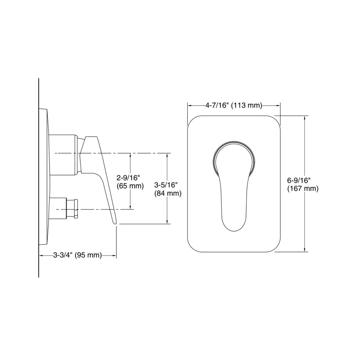 Kohler 2 way diverter accliv 33111IN-4FP-CP 33111IN-4FP-CP Chrome - image 2