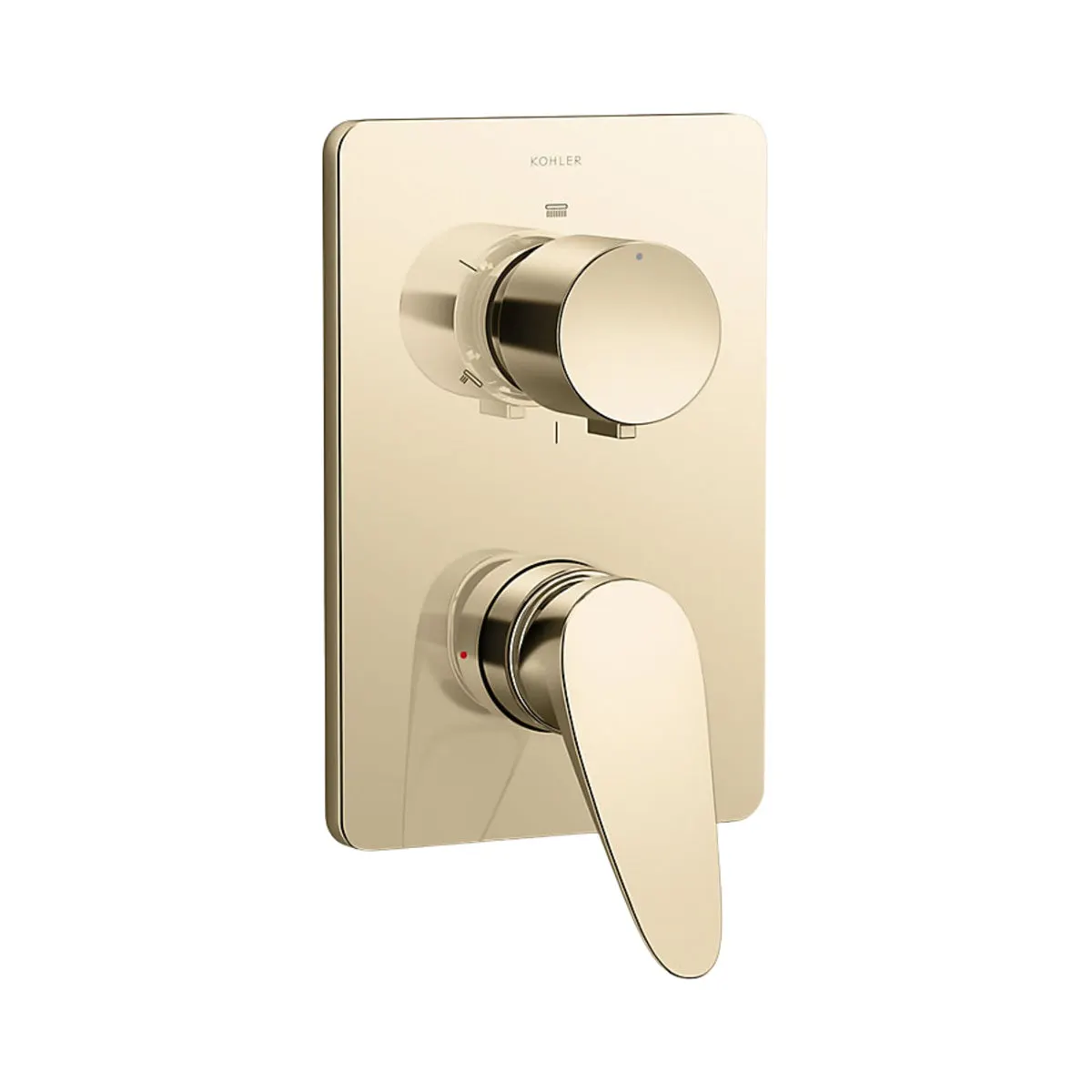 Kohler 3 way diverter fluence 38890IN-4FP-AF 38890IN-4FP-AF French Gold - image 1