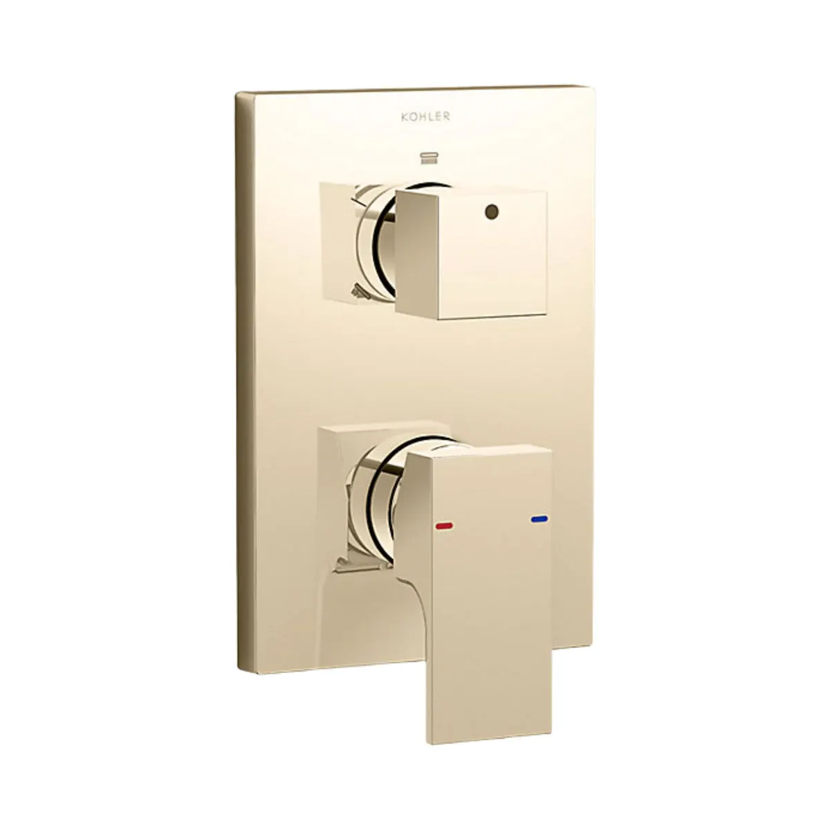 Kohler 3 way diverter aqua turbo 360 99925IN-4FP-AF 99925IN-4FP-AF French Gold - image 1