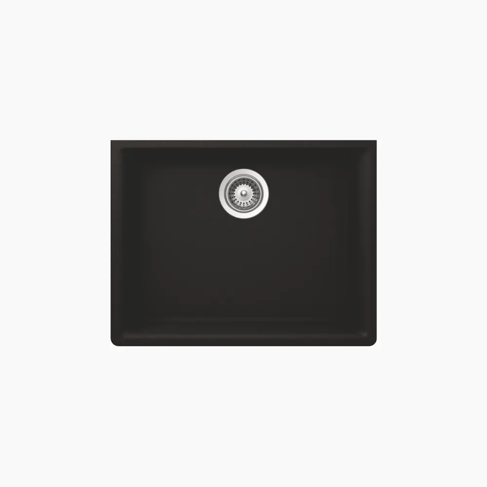 Nirali Elex Quartz Kitchen Sink, 23.62 x 18.3 in PC-NIR-ELEX-23518-ALP Alpina - image 1