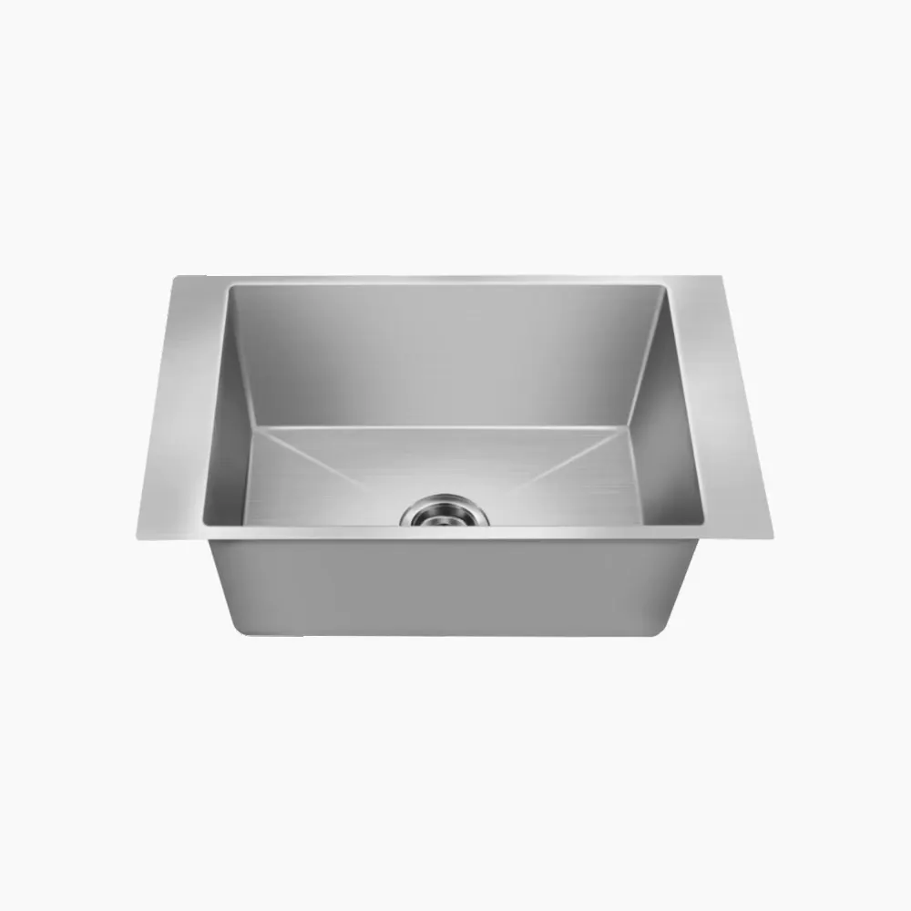 Nirali Maxus Big Stainless Steel Kitchen Sink, 28 x 18 in PC-NIR-MAXUSBIG-2818-SAT Hairline Satin - image 1