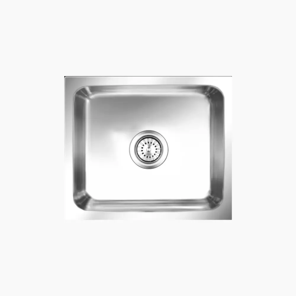 Nirali Orbis Large Stainless Steel Kitchen Sink, 24 x 18 in PC-NIR-ORBISLAR-2418-GLO Glossy - image 1