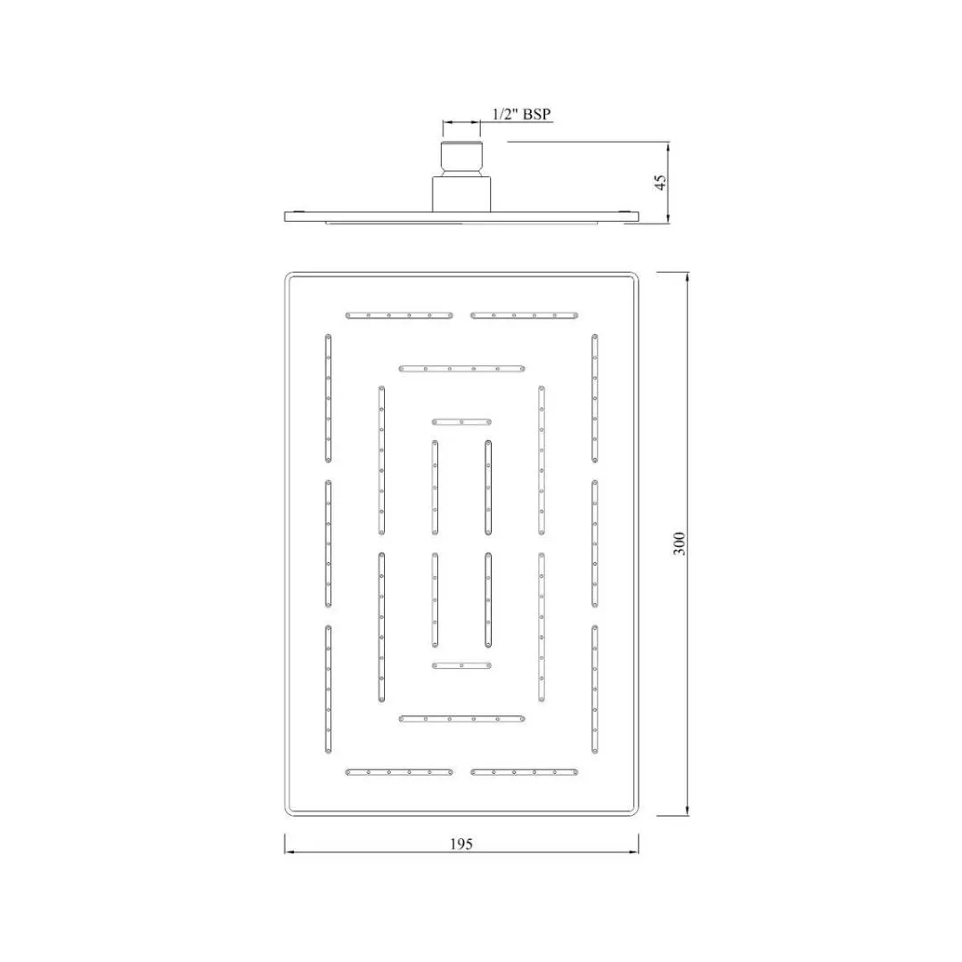 Jaquar single flow overhead shower OHS-GLD-1637 Full Gold - image 2