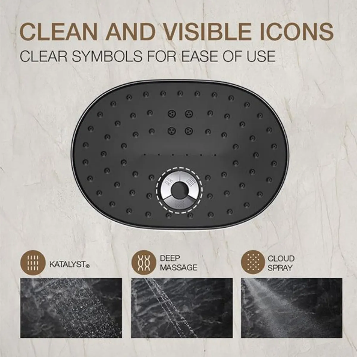 Kohler multi flow overhead shower statement 26290IN-CP 26290IN-CP Chrome - image 6