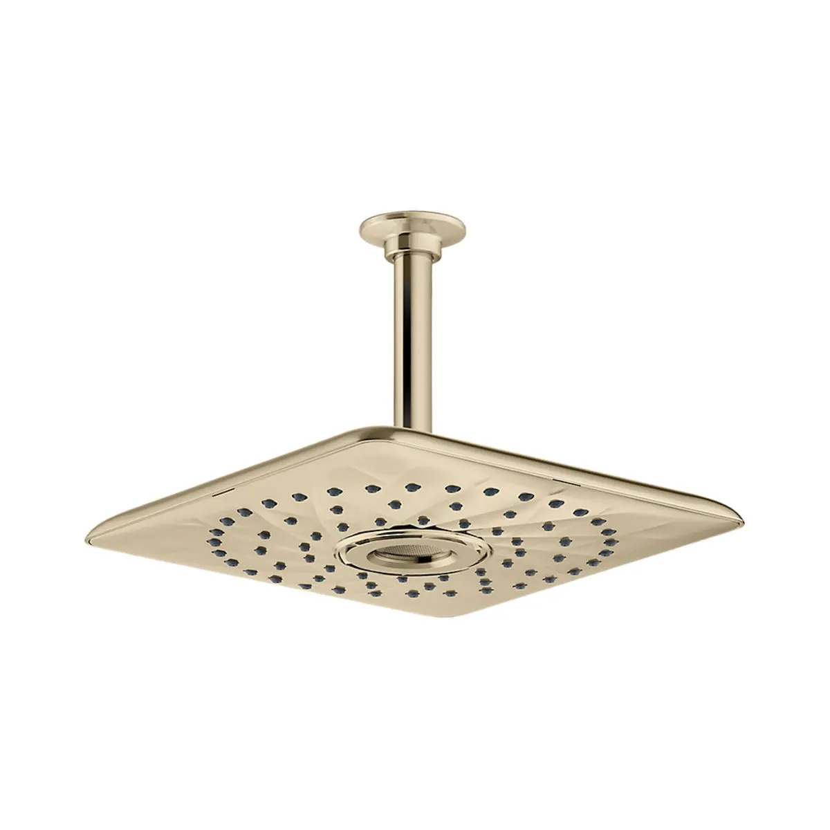 Kohler single flow overhead shower rain max 26855IN 26855IN French Gold - image 1