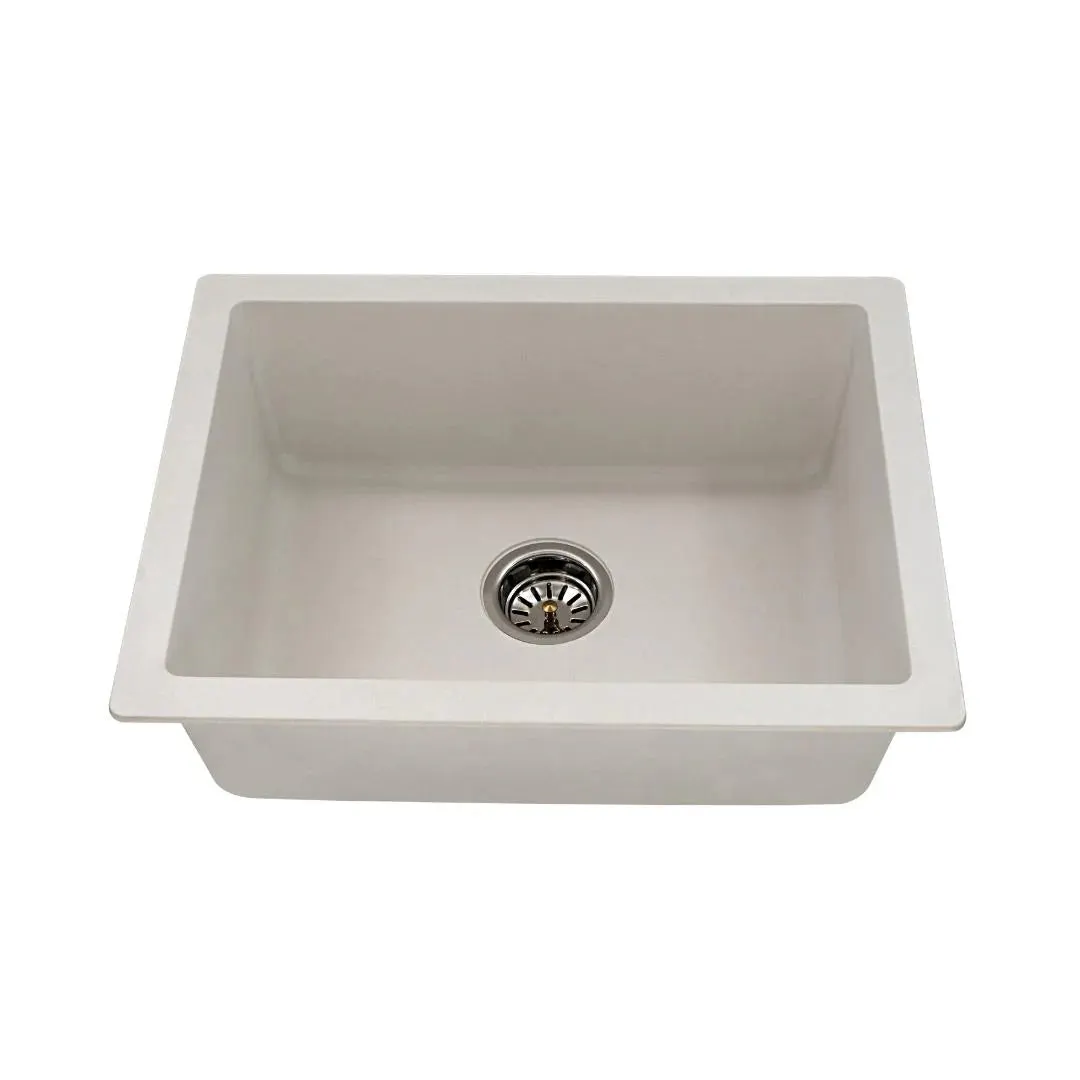 Hindware quartz sink sapphire sapphire 18 x 16 x 8 ( 18 x 16 inches ) HINDWARE-QUARTZ-SINK-SAPPHIRE-SAPPHIRE-18-X-16-X-8-18-X-16-INCHES-WHITE-DX White DX - image 2