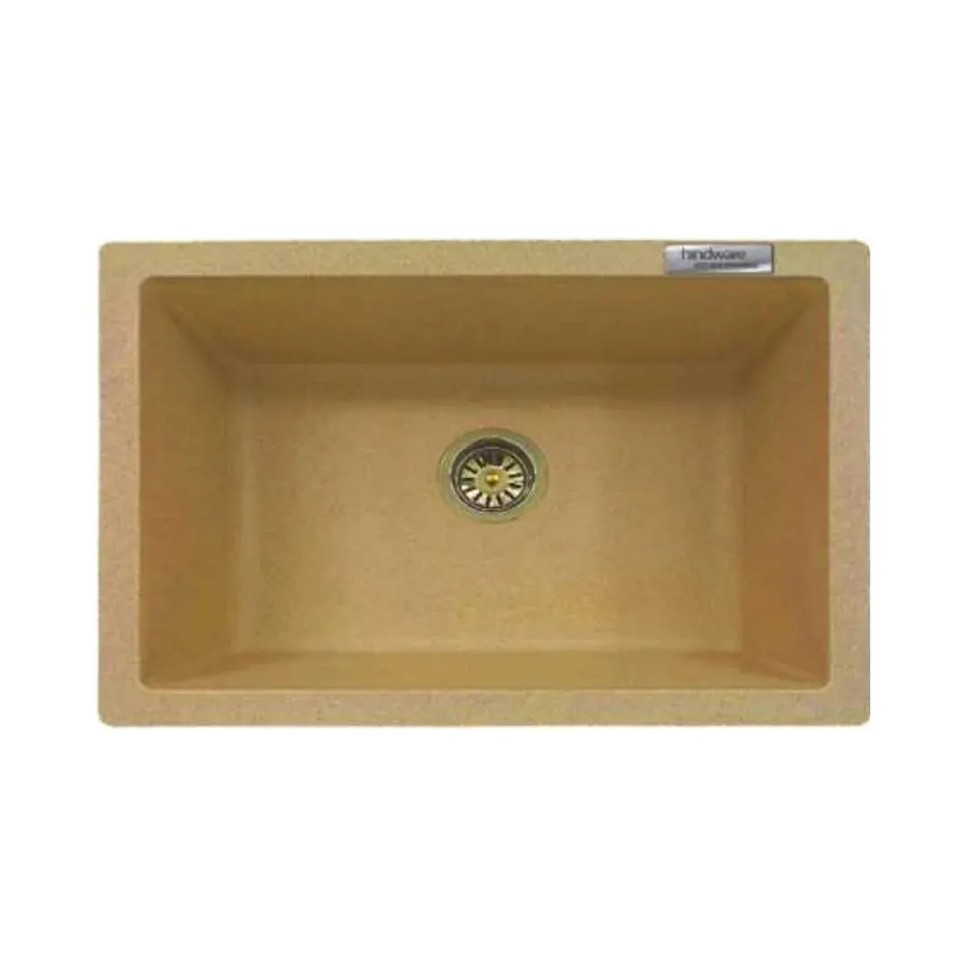 Hindware quartz sink sapphire sapphire 21 x 18 x 8 ( 21 x 18 inches ) HINDWARE-QUARTZ-SINK-SAPPHIRE-SAPPHIRE-21-X-18-X-8-21-X-18-INCHES-BEIGE Beige - image 1