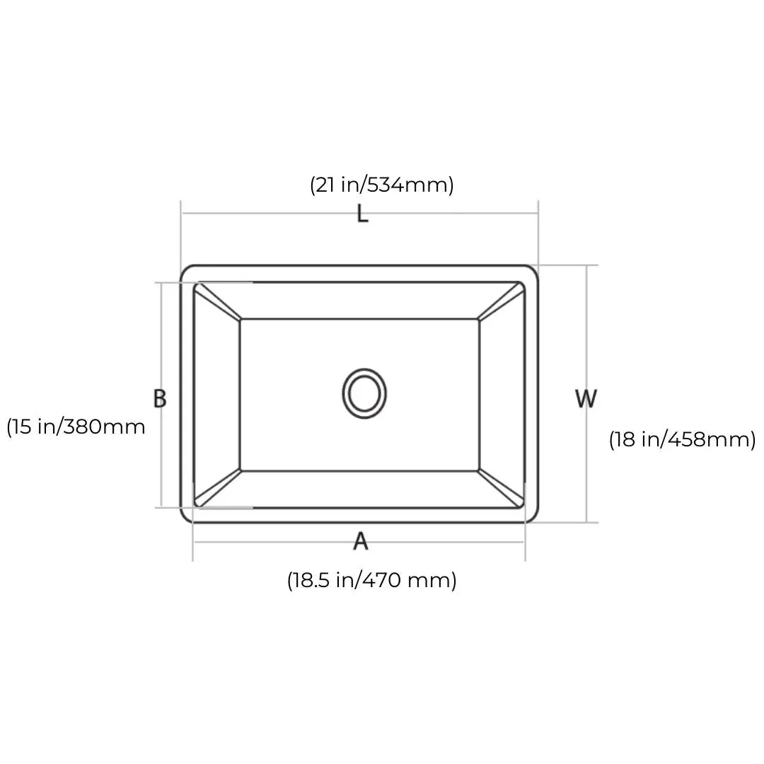 Hindware quartz sink sapphire sapphire 21 x 18 x 8 ( 21 x 18 inches ) HINDWARE-QUARTZ-SINK-SAPPHIRE-SAPPHIRE-21-X-18-X-8-21-X-18-INCHES-MARS Mars - image 4