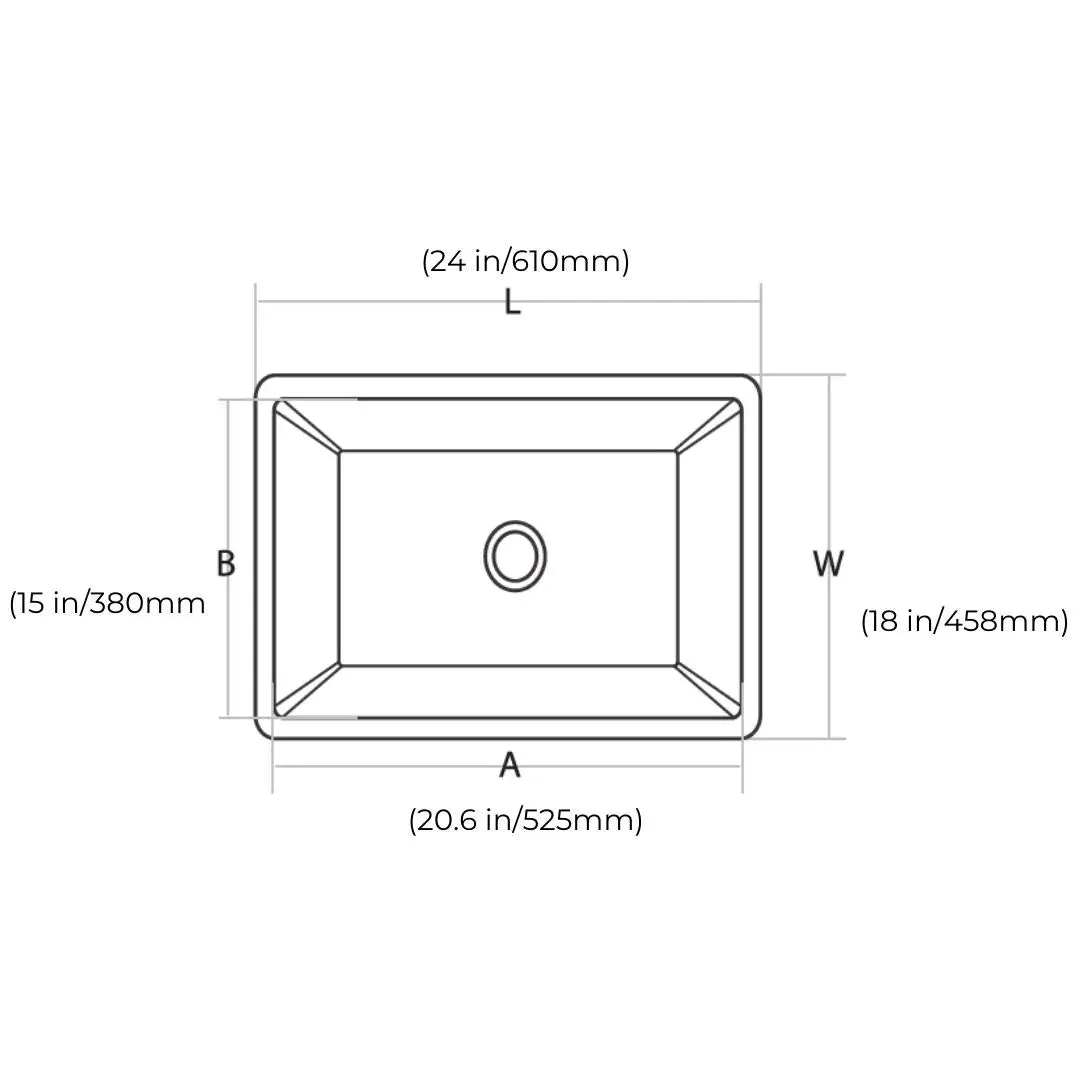 Hindware quartz sink sapphire sapphire 24 x 18 x 8 ( 24 x 18 inches ) HINDWARE-QUARTZ-SINK-SAPPHIRE-SAPPHIRE-24-X-18-X-8-24-X-18-INCHES-WHITE-DX White DX - image 7