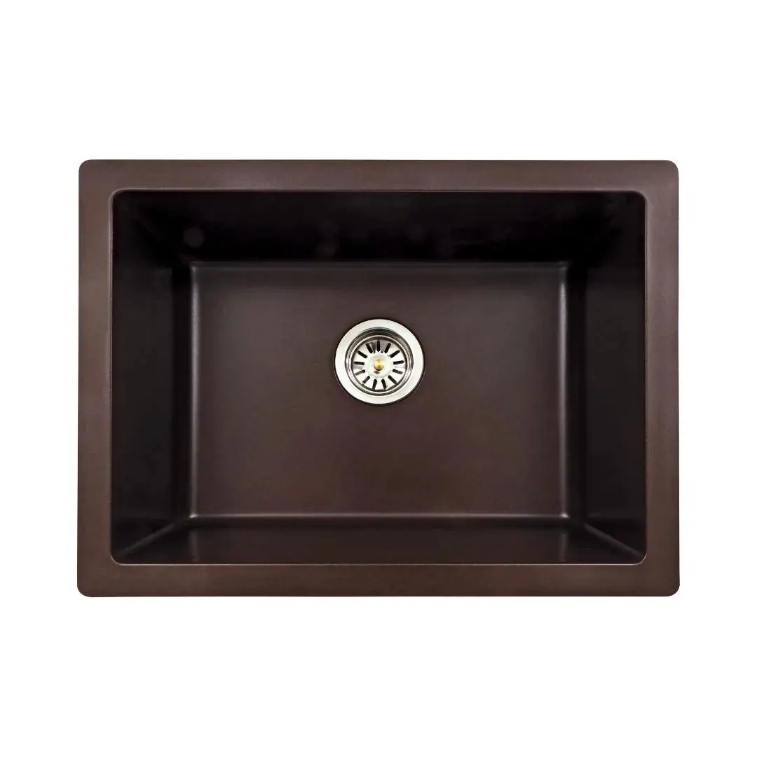 Hindware quartz sink sapphire sapphire 28.5 x 19 x 8 ( 28.5 x 19 inches ) HINDWARE-QUARTZ-SINK-SAPPHIRE-SAPPHIRE-28-5-X-19-X-8-28-5-X-19-INCHES-BRONZE Bronze - image 1