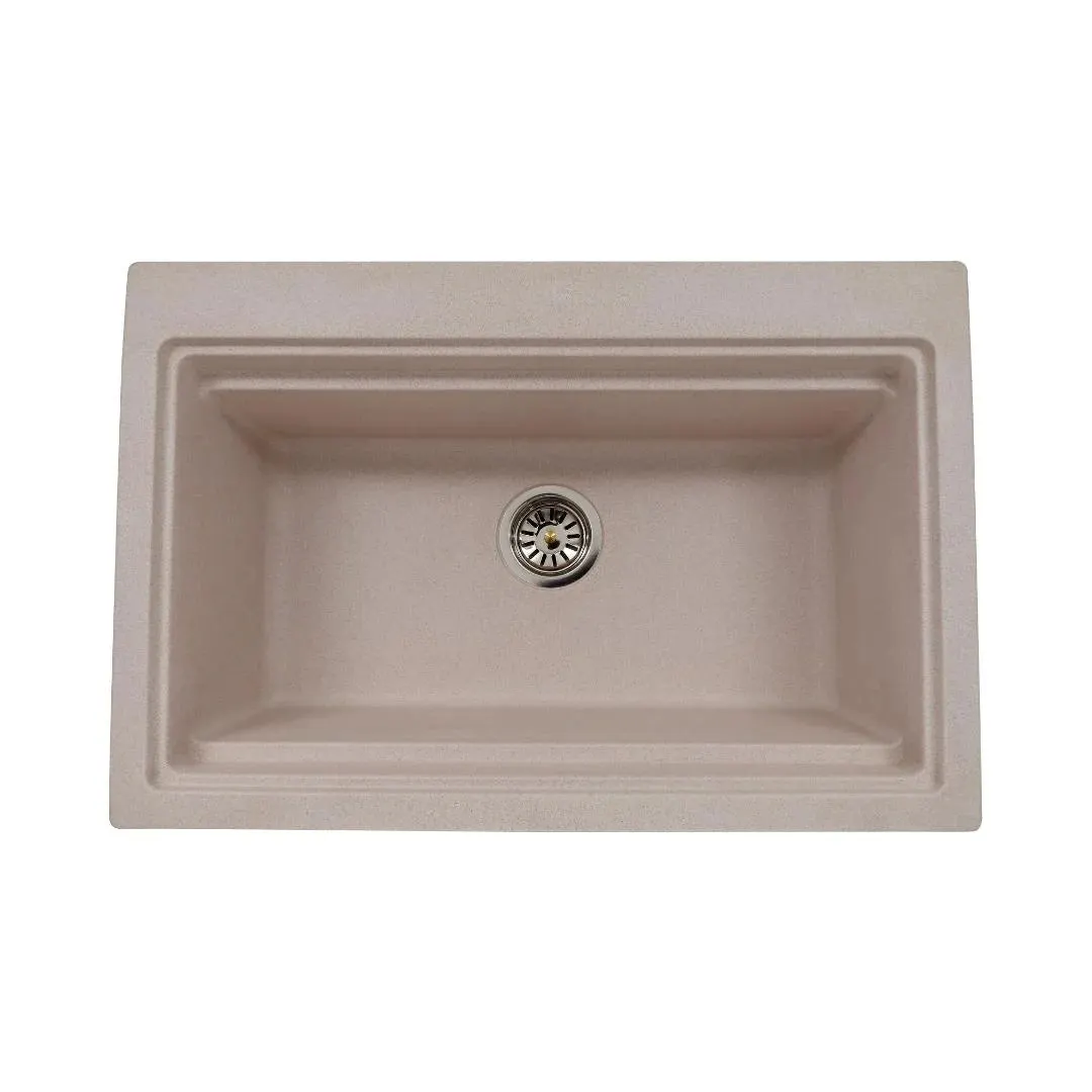 Hindware quartz sink sapphire sapphire 28.5 x 19 x 8 ( 28.5 x 19 inches ) HINDWARE-QUARTZ-SINK-SAPPHIRE-SAPPHIRE-28-5-X-19-X-8-28-5-X-19-INCHES-MARS Mars - image 1