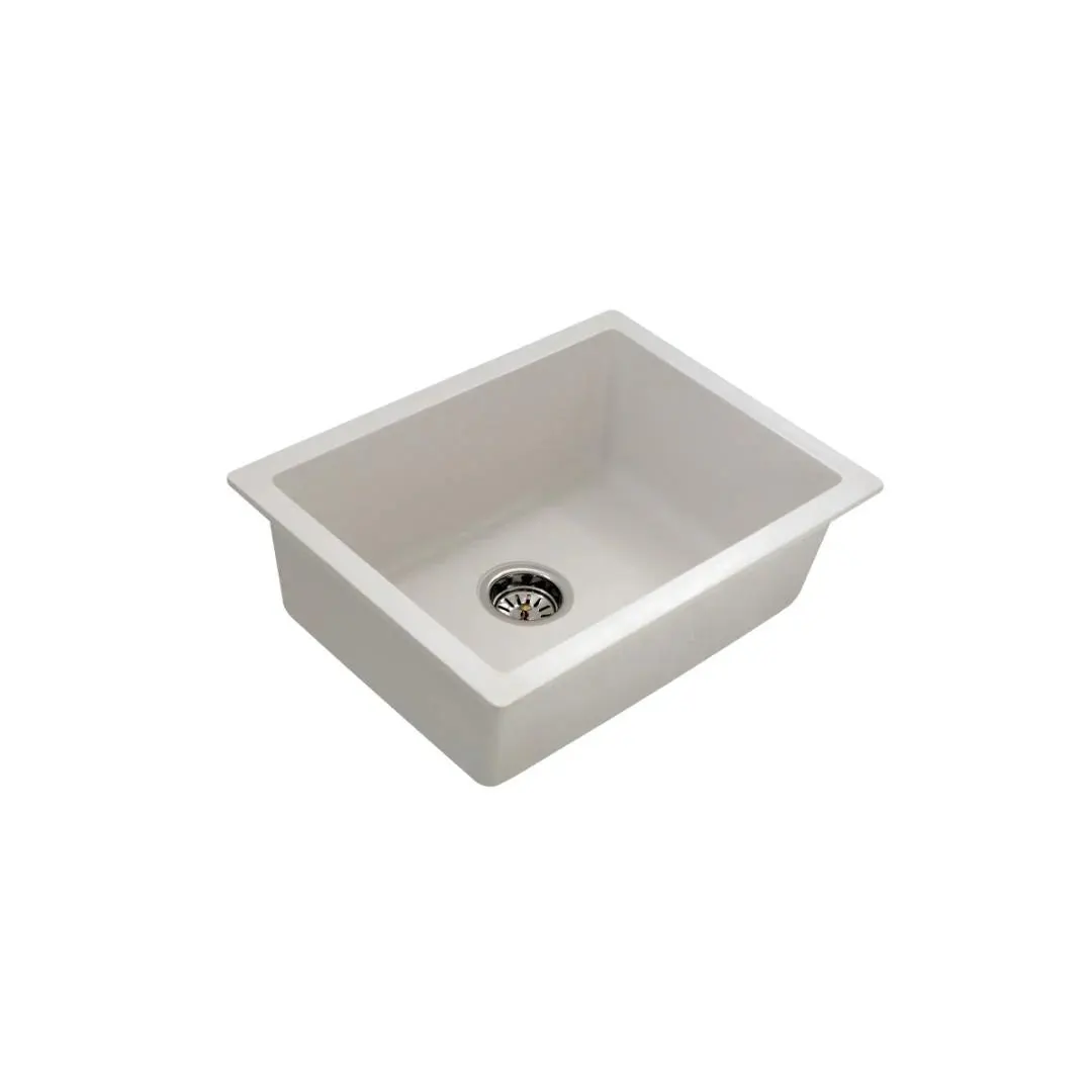 Hindware quartz sink sapphire sapphire 28.5 x 19 x 8 ( 28.5 x 19 inches ) HINDWARE-QUARTZ-SINK-SAPPHIRE-SAPPHIRE-28-5-X-19-X-8-28-5-X-19-INCHES-WHITE White - image 2