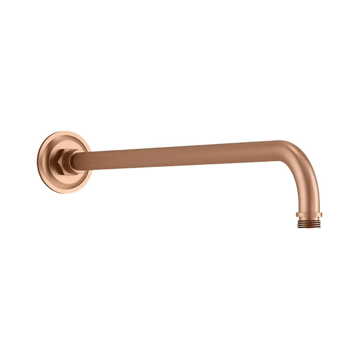 Kohler wall mounted round 463 mm shower arm 16346IN-BRD 16346IN-BRD Brushed Rose Gold - image 1