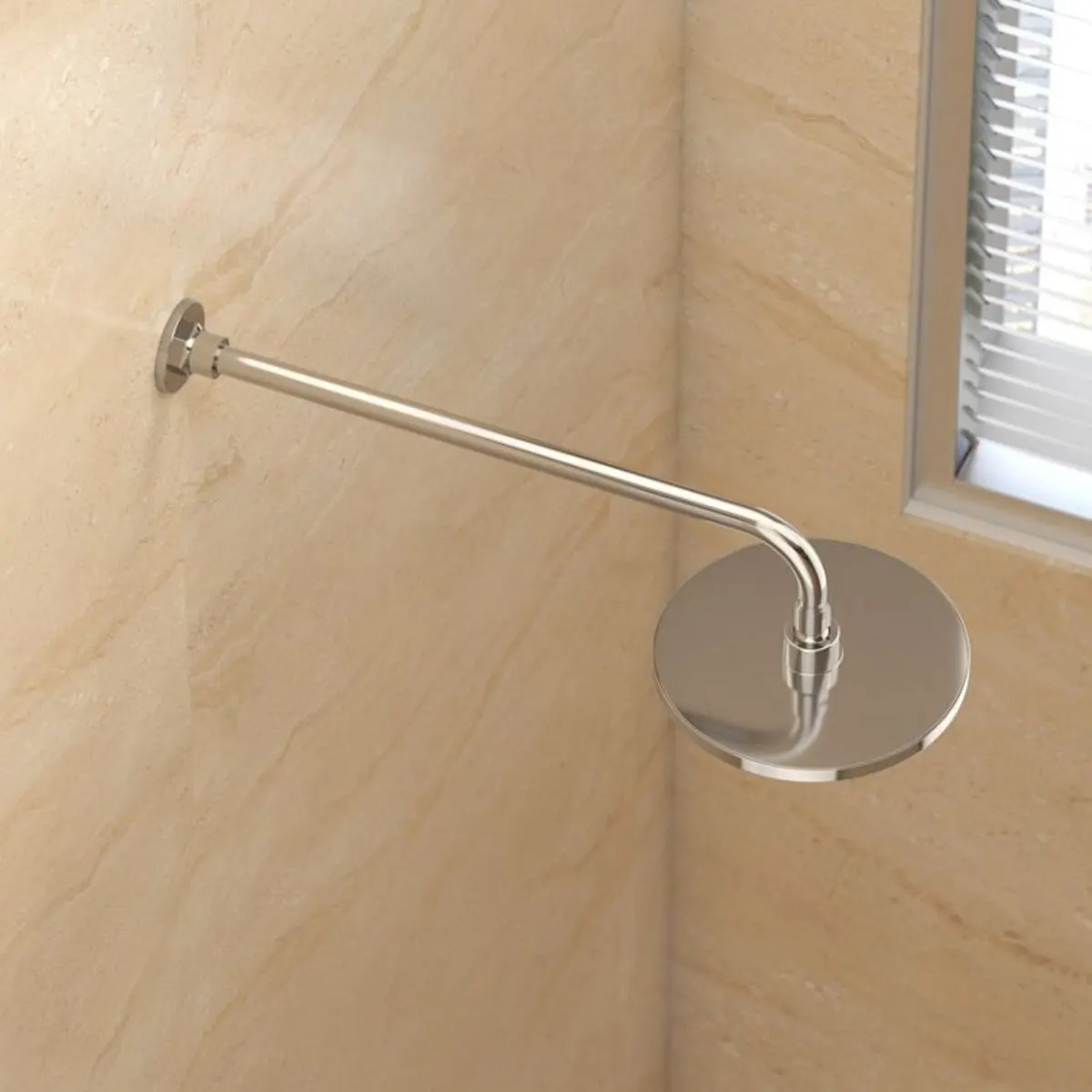 Kohler wall mounted round 463 mm shower arm 16346IN-CP 16346IN-CP Chrome - image 2