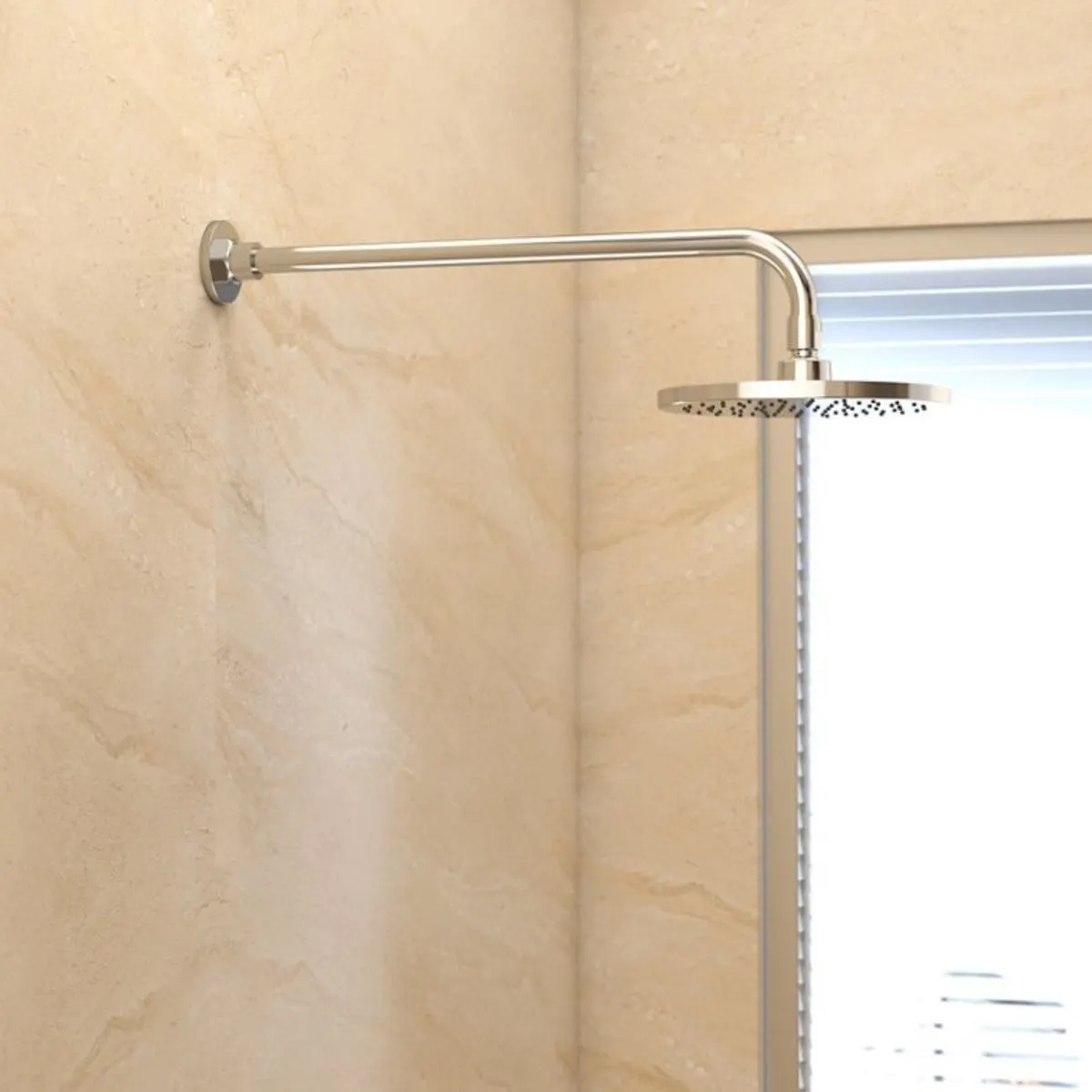 Kohler wall mounted round 463 mm shower arm 16346IN-CP 16346IN-CP Chrome - image 3