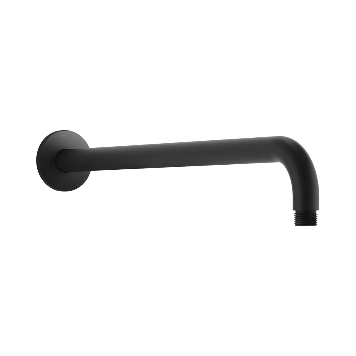 Kohler wall mounted round 460 mm shower arm 22446IN-BL 22446IN-BL Black Matt - image 1