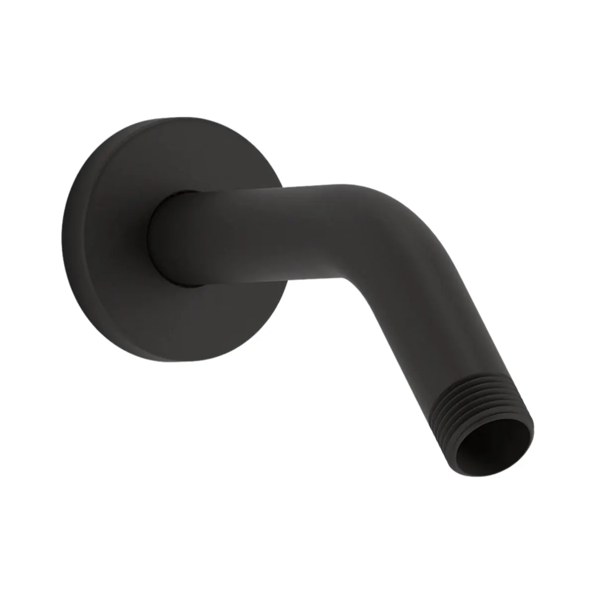 Kohler wall mounted round 165 mm shower arm 26318IN-BL 26318IN-BL Black Matt - image 1