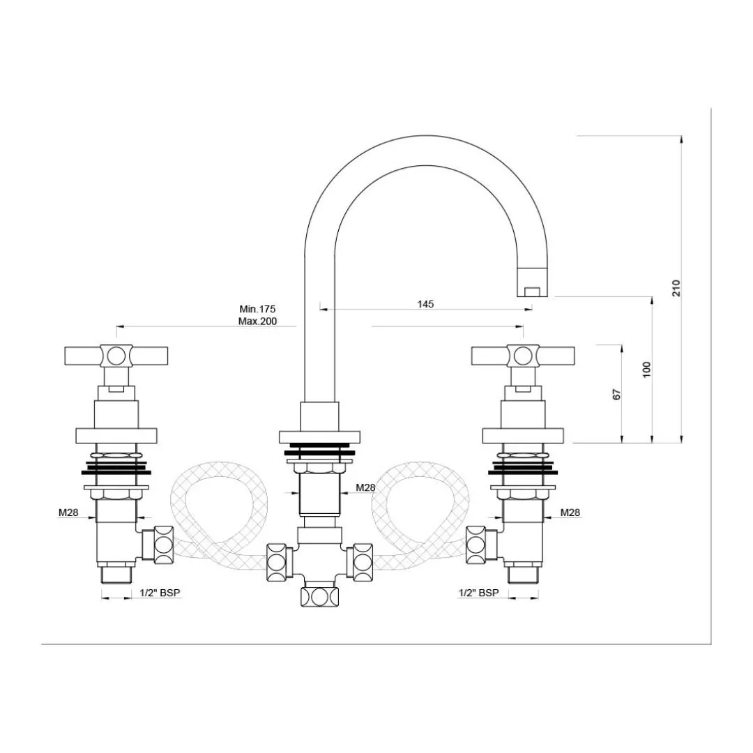 Jaquar table mounted regular basin mixer Solo SOL-CHR-6189 Chrome - image 2