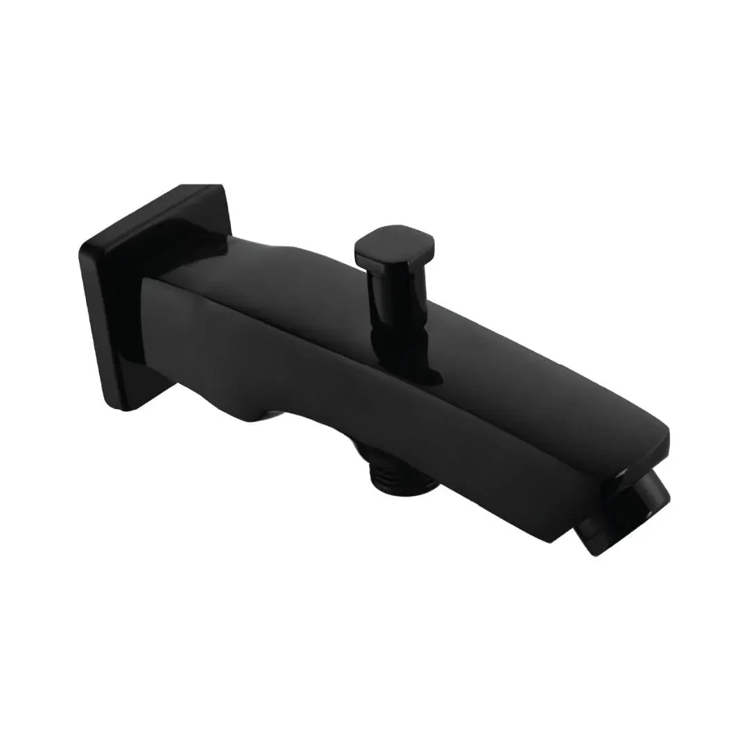 Hindware wall mounted spout avior F520010GRT Black Chrome - image 1