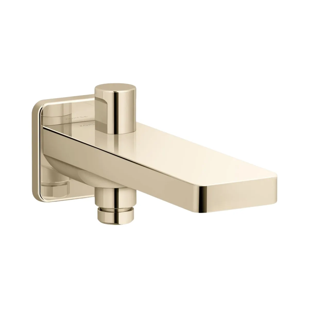 Kohler wall mounted spout parallel 23511IN-AF 23511IN-AF French Gold - image 1