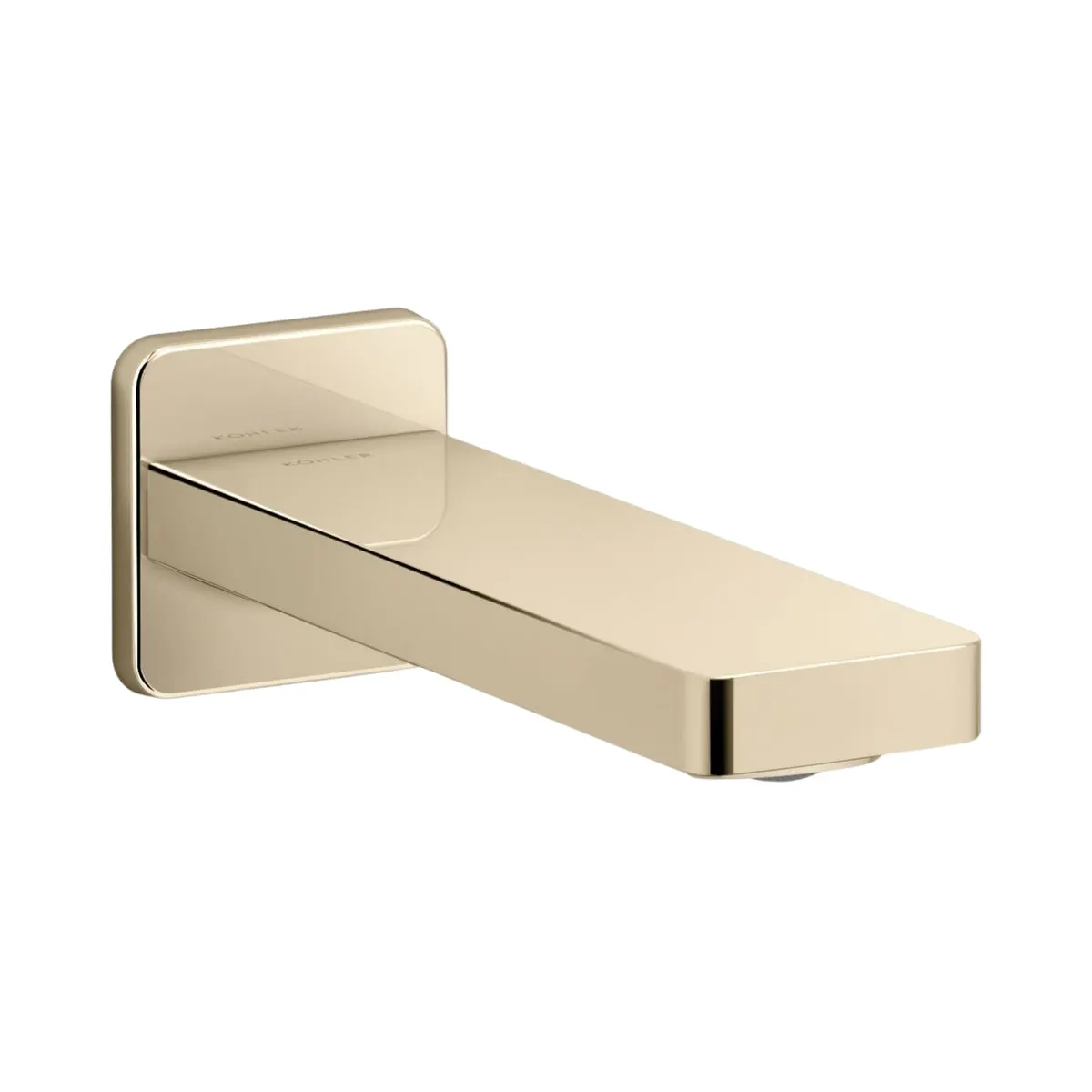 Kohler wall mounted spout parallel 23512IN-AF 23512IN-AF French Gold - image 1