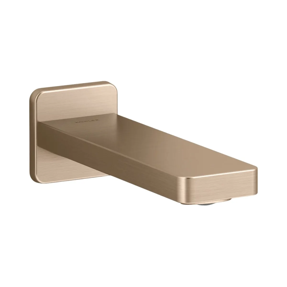 Kohler wall mounted spout parallel 23512IN-BV 23512IN-BV Brushed Bronze - image 1