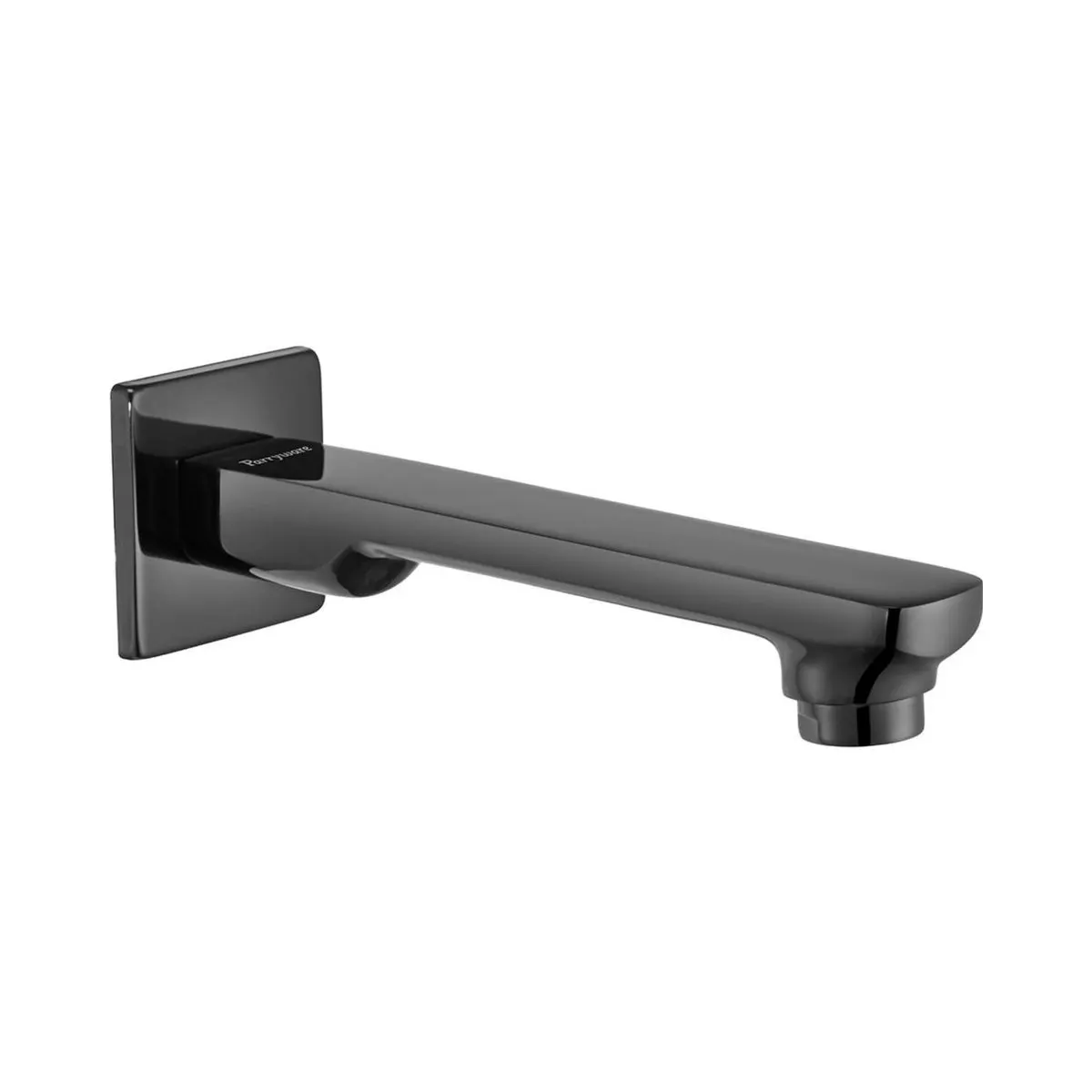 Parryware wall mounted spout quattro T2327A5 shiny black T2327A5 Standard - image 1