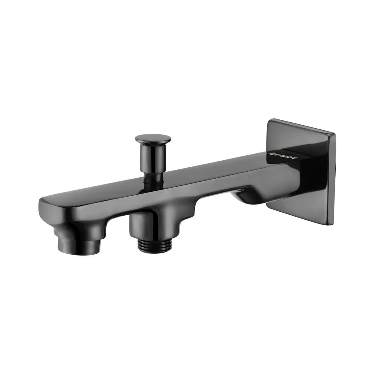 Parryware wall mounted spout quattro T2328A5 shiny black T2328A5 Standard - image 2