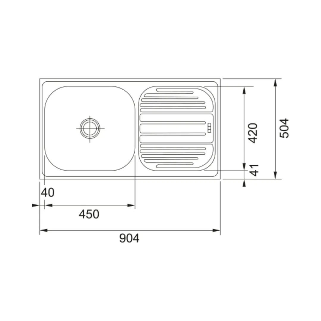 Franke stainless steel Sink Premium series 611 x omni 36 x 20 ( 36 x 20 inches ) K-KS-SS-FRA-S-00007 Satin - image 2