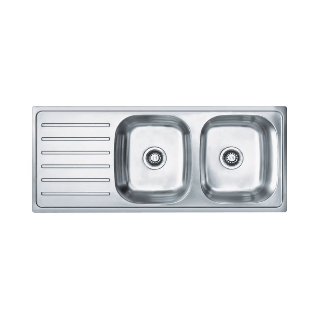 Franke stainless steel Sink Adrian series 621 trendy ( 46 x 20 inches ) K-KS-SS-FRA-S-00019 Satin - image 1