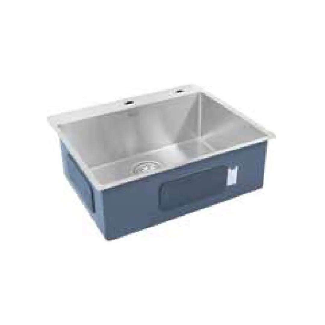 Franke stainless steel sink box classic plus box classic plus bxx 210 110 57 ( 24 x 20 inches ) BXX-210-110-57 Satin - image 1