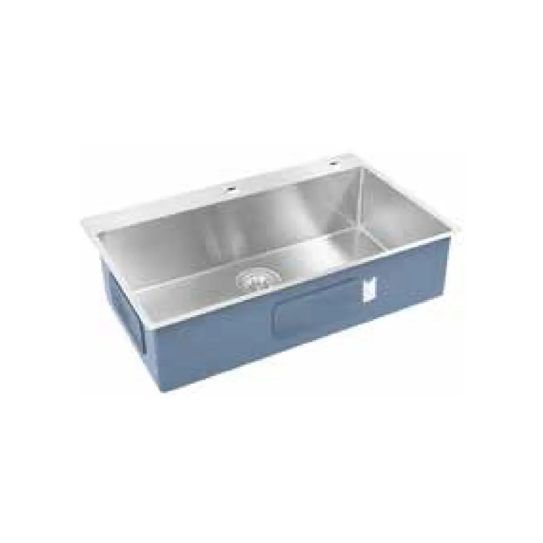 Franke stainless steel sink box classic plus box classic plus bxx 210 110 79 ( 33 x 20 inches ) BXX-210-110-79 Satin - image 1