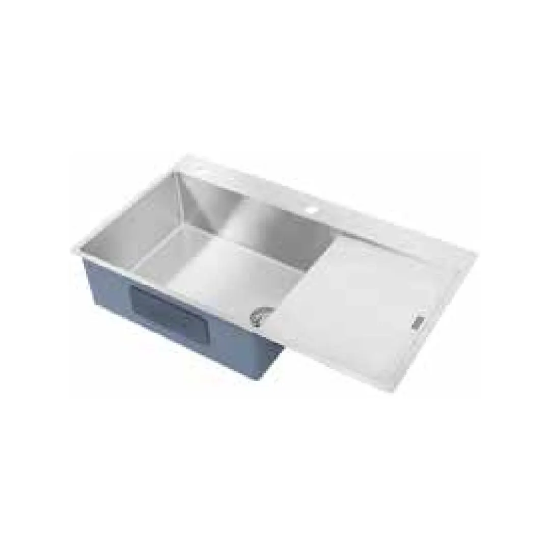 Franke stainless steel sink box classic plus box classic plus bxx 211 111 92 ( 36 x 20 inches ) BXX-211-111-92 Satin - image 1