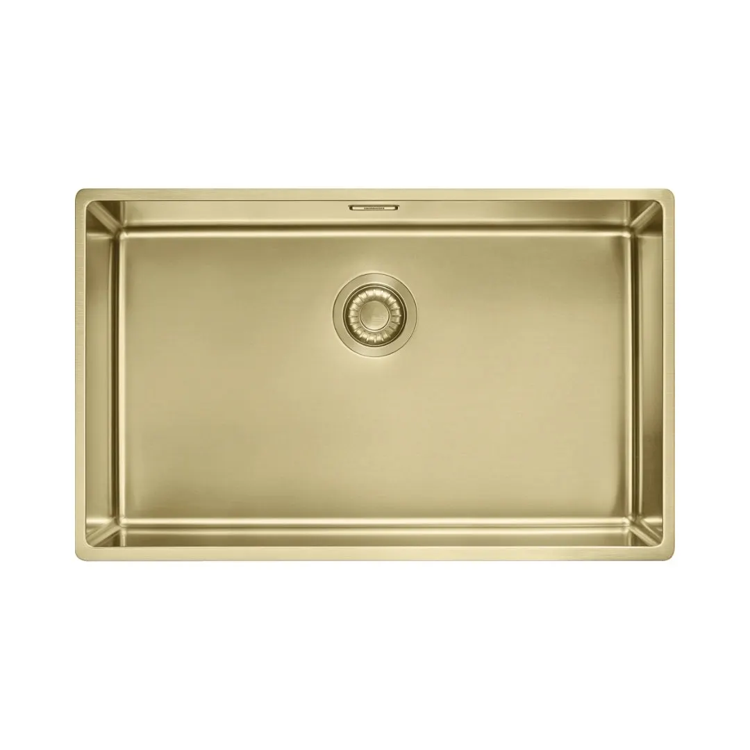 Franke stainless steel sink mythos masterpiece bxm 210 110 68 ( 28.5 x 18 inches ) BXM-210-110-68 Gold - image 12