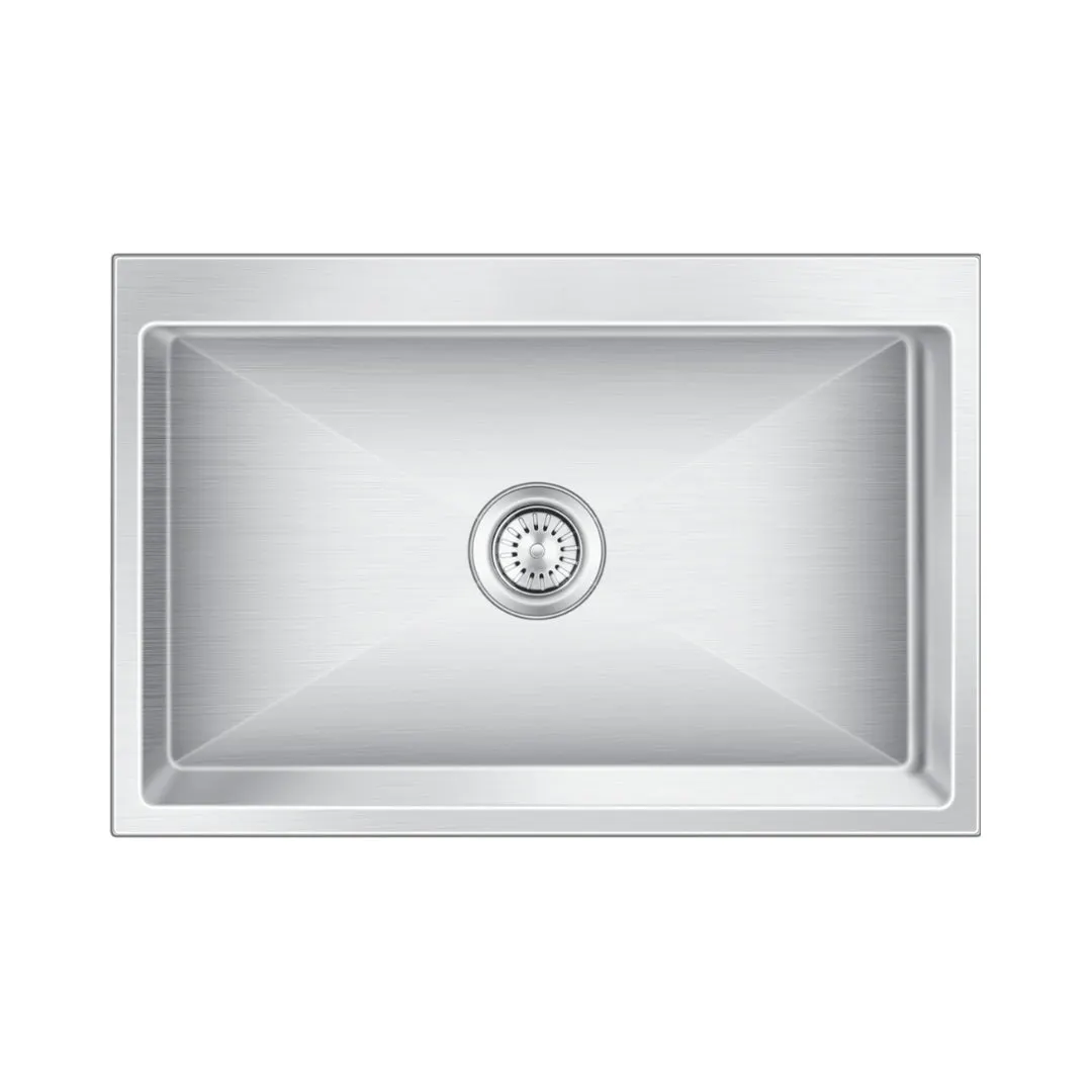 Nirali stainless steel sink expell range eden ( 29.5 x 19.5 inches ) K-KS-SS-NIR-S-00054 Satin - image 1