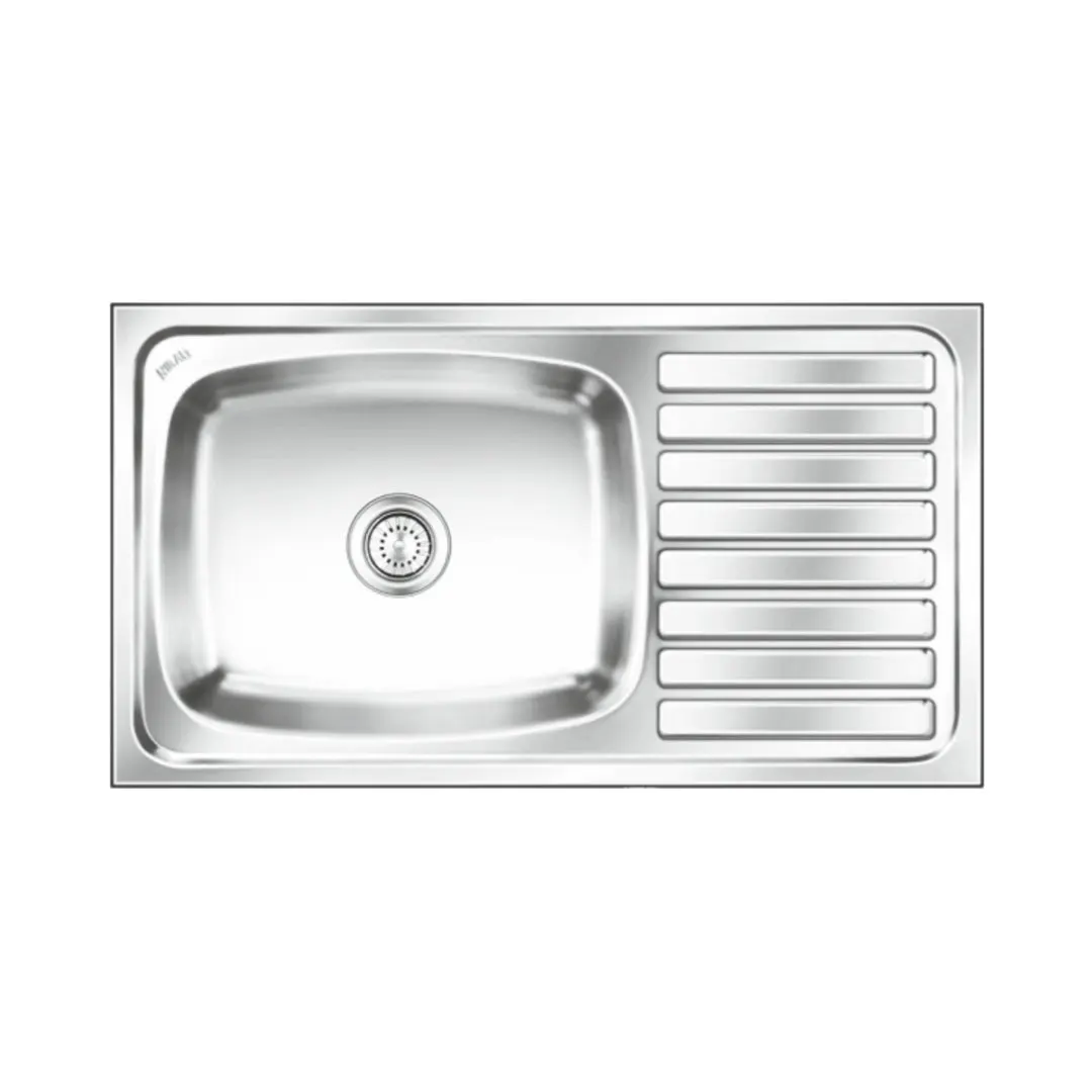 Nirali stainless steel sink popular range elegance ultra big ( 36 x 20 inches ) K-KS-SS-NIR-S-00077 Anti Scratch - image 1