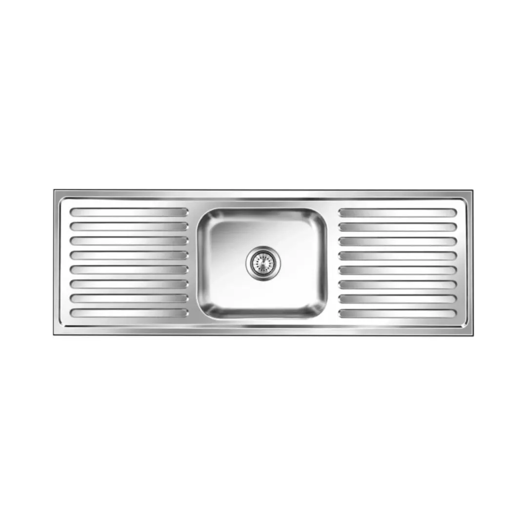 Nirali stainless steel sink popular range elegant glory small ( 51 x 18 inches ) K-KS-SS-NIR-S-00090 Glossy - image 6