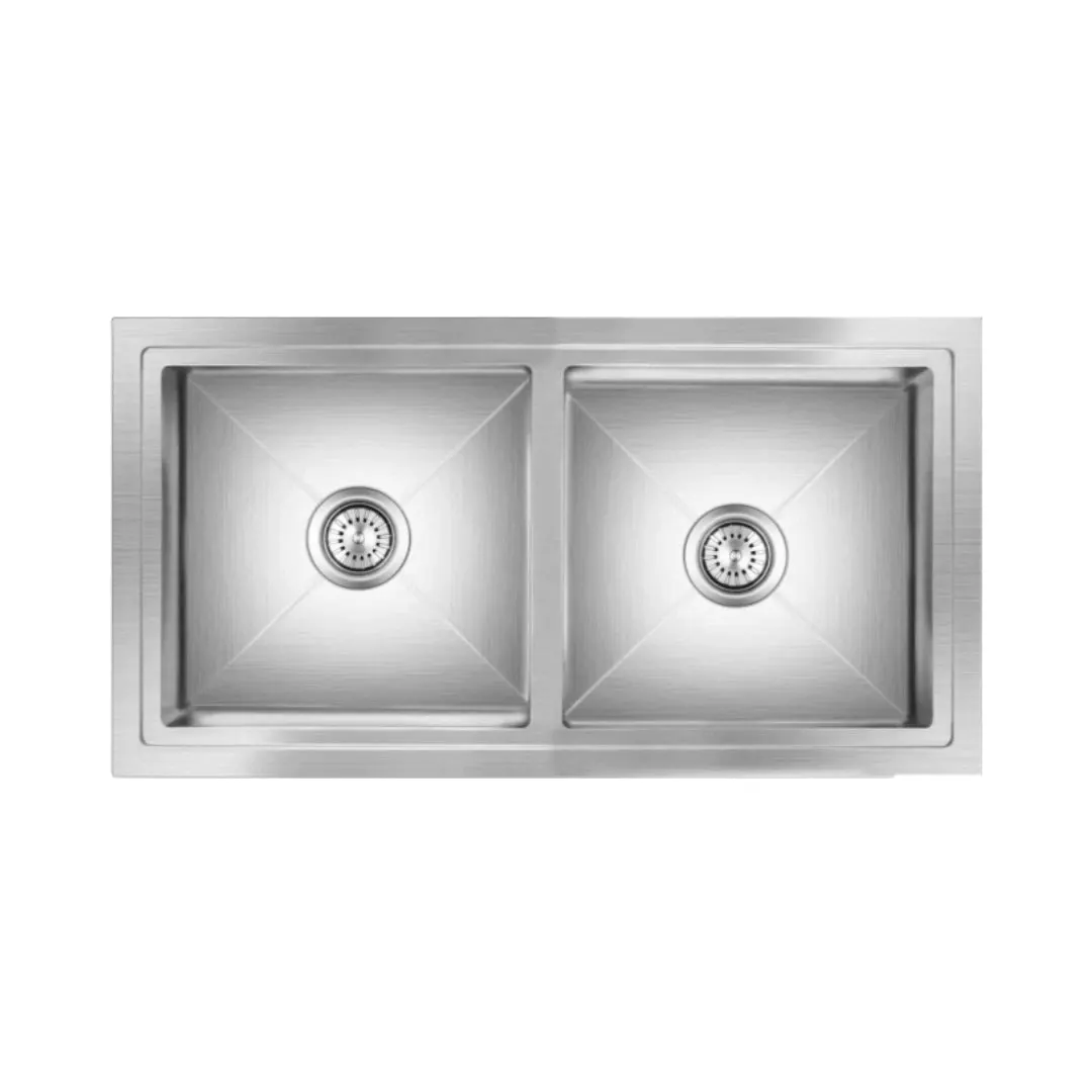 Nirali stainless steel sink expell range elton ( 45 x 20 inches ) K-KS-SS-NIR-S-00092 Satin - image 1
