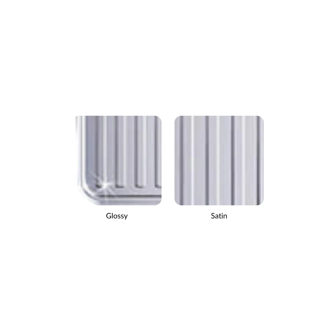 Nirali stainless steel sink d'signo range eureka Delux big ( 31.5 x 20 inches ) K-KS-SS-NIR-S-00096 Glossy - image 2