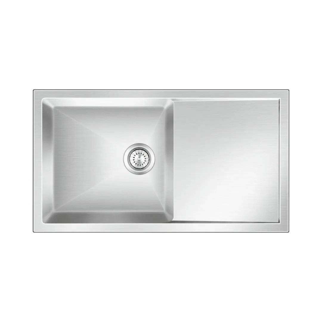 Nirali stainless steel sink expell range eva ( 36 x 20 inches ) K-KS-SS-NIR-S-00106 Satin - image 1