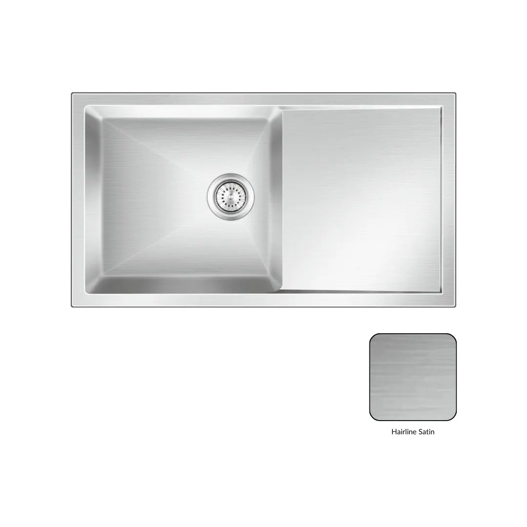 Nirali stainless steel sink expell range eva ( 36 x 20 inches ) K-KS-SS-NIR-S-00106 Satin - image 2