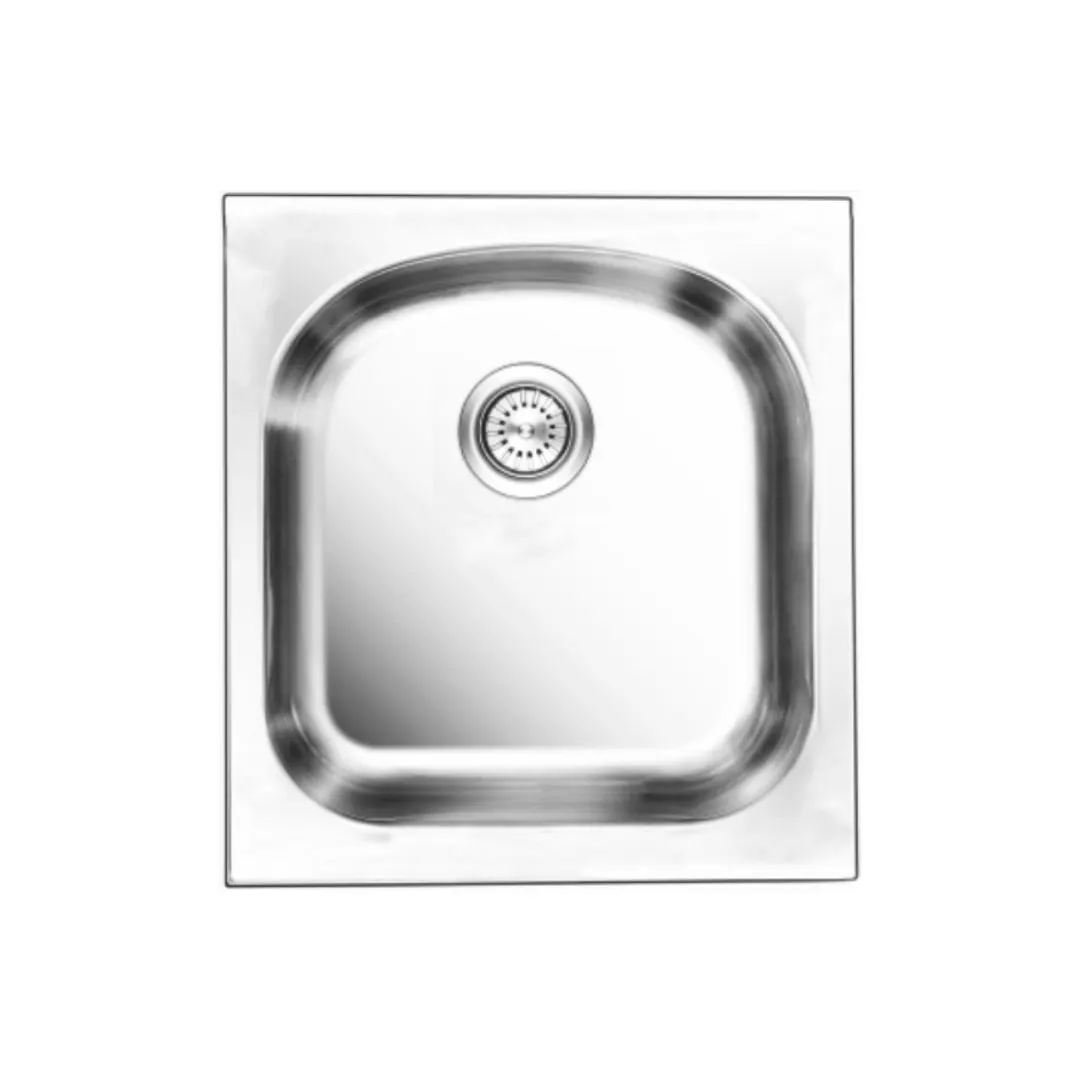 Nirali stainless steel sink d'signo range glen ( 20 x 21 inches ) K-KS-SS-NIR-S-00128 Satin - image 1
