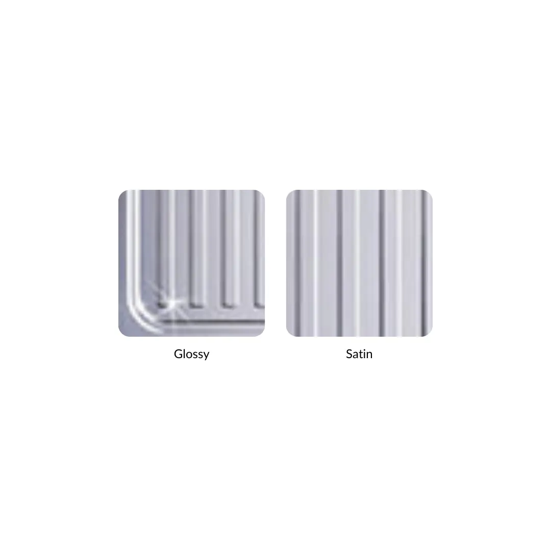 Nirali stainless steel sink d'signo range gloria ( 34 x 20 inches ) K-KS-SS-NIR-S-00137 Glossy - image 2