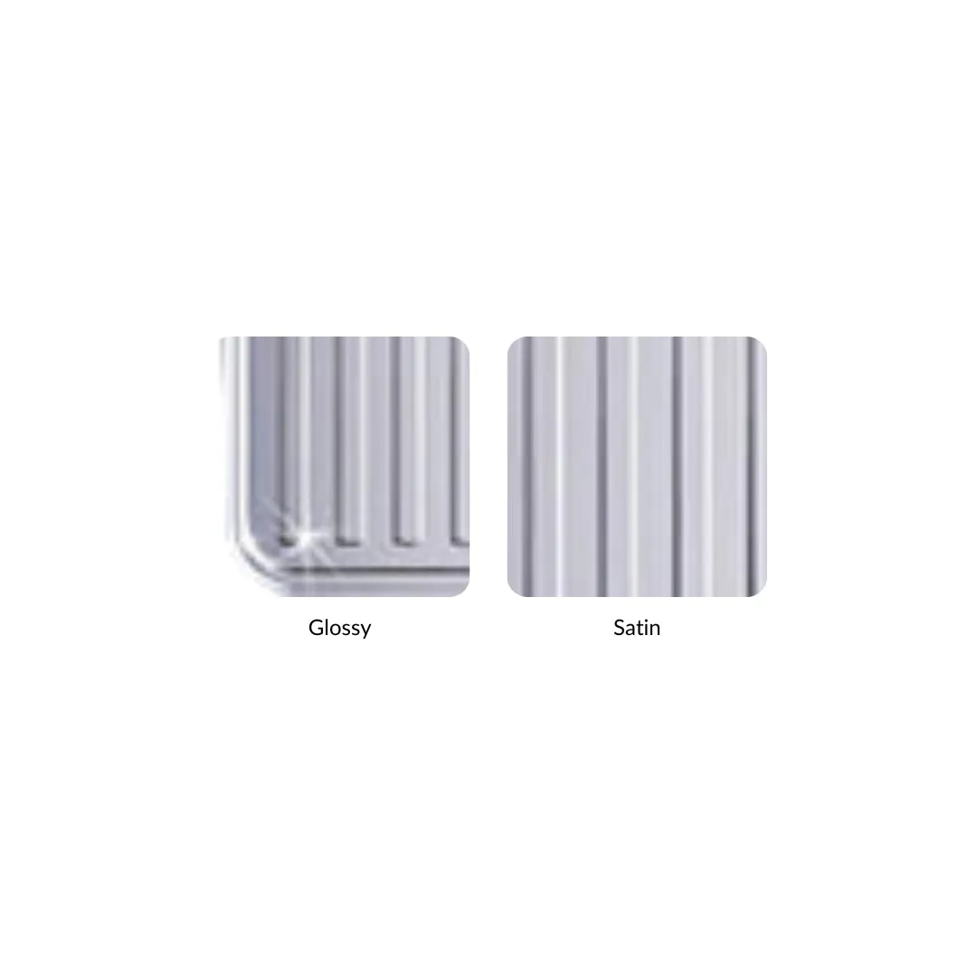 Nirali stainless steel sink d'signo range gloria ( 34 x 20 inches ) K-KS-SS-NIR-S-00138 Satin - image 2