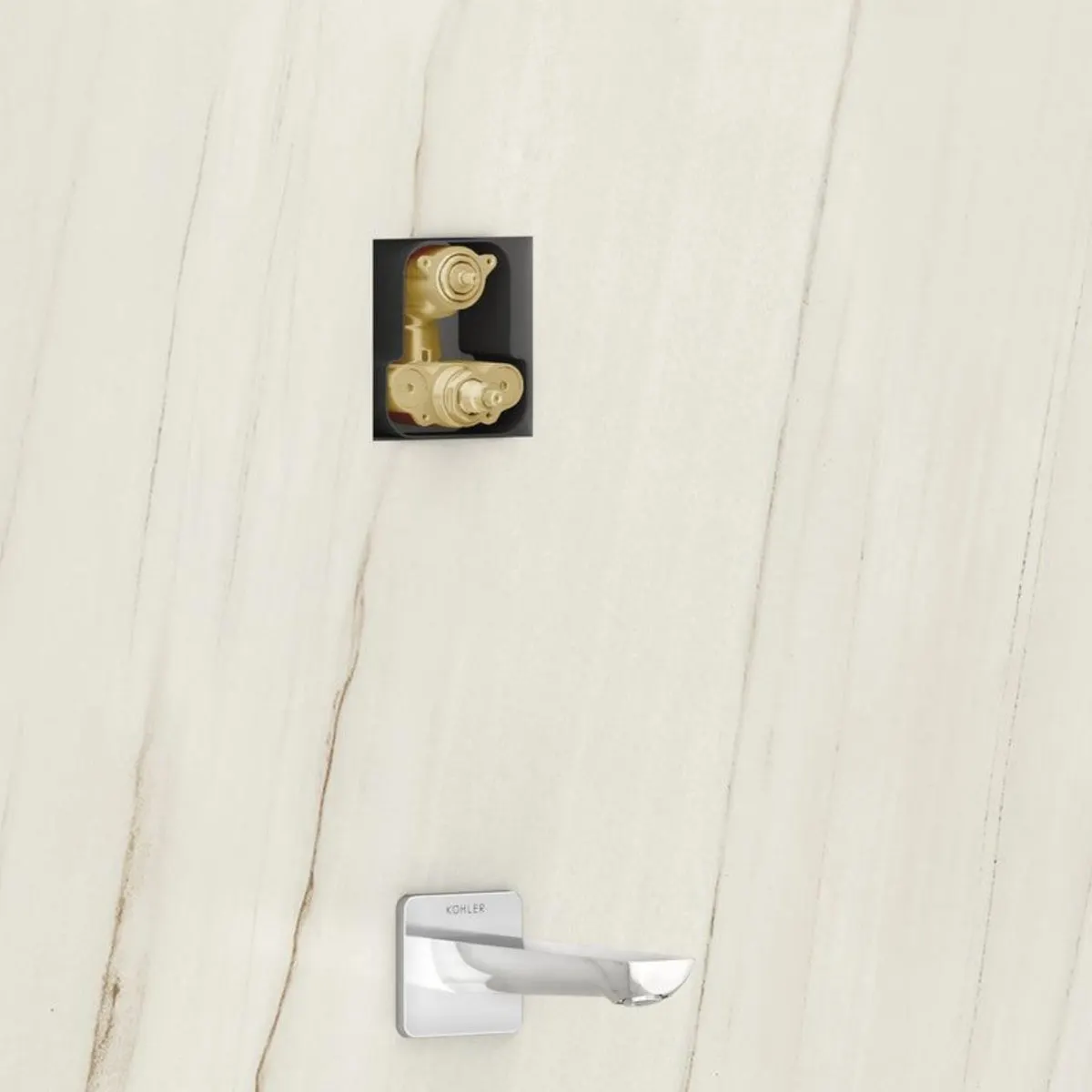 Kohler 2 way diverter valve autosense 235 20740IN-A-NA 20740IN-A-NA Chrome - image 2