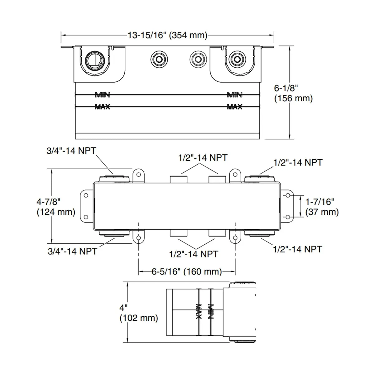 Kohler 3 way diverter valve anthem 26341IN-NA 26341IN-NA Chrome - image 4